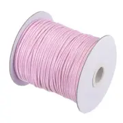 Beading Thread Bracelet Weave Craft Cord 2mm 78M/Roll, Light Pink