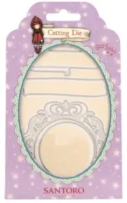 Studio Light Gorjuss Cutting Die-Nr. 699, Scroll & Embellished Frame RESCD699