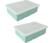 Ice Cube Tray Mold - Makes shaped Ice Cubes - Green