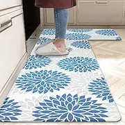 Anti Fatigue Kitchen Rug Non Slip Kitchen Mats Floor Mat Cushioned Area Rugs Waterproof Comfort Standing Mat Runner for Kitchen