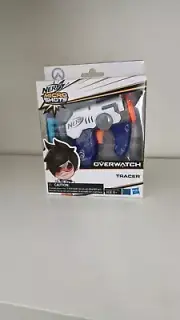 Overwatch - Tracer Nerf Micro Shots With 2 Nerf Rival Rounds NEW