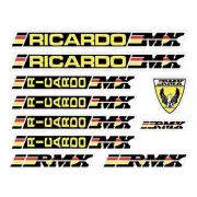 Ricardo - RMX bmx decal set - Old school bmx