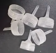 6 x Brine Artimia Shrimp Hatchery Bottle Caps 4mm Eggs Fry Fish Tank