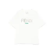 [Fendi] Fendi Cotton T-shirt 12 A WHITE