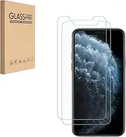 HYGMOCC Screen Protector for iPhone 11 Pro/iPhone Xs/iPhone X Tempered Glass Film 9H Hardness Scratch Resistant HD Clear[2-Pack]