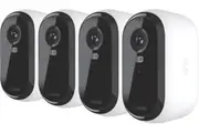 Arlo Essential VMC3450 4 Megapixel Outdoor 2K Network Camera - Colour - 4 Pack - White
