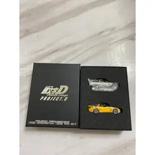 Tomica 絕版 中製 頭文字 D 第四階段 DVD-BOX 初回限定版 13 光碟組（附兩台車AE86、RX-7)