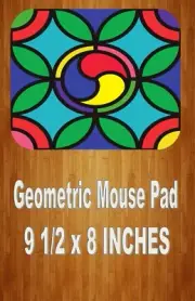 Cool Geometric Art 9.5 x 8 Inch Computer/Gaming MOUSE PAD
