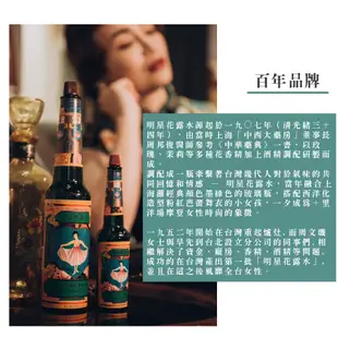 【明星1907】明星花露水 噴霧型（60ml）| 消毒 香水 花露水 酒精 植萃原料 食用級酒精 居家必備 百年品牌