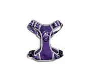 NRL Melbourne Storm X-Large Dog Harness 60cm to 85cm Neck