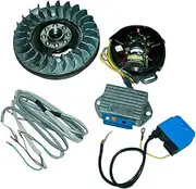 Lambretta GP DL Electronic Ignition Kit With Wiring 12V Small Cone Type
