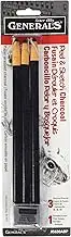 Peel & Sketch Charcoal Pencils 3/Pkg-