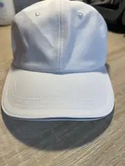 NEW! All In Motion: Osfm White Openback Running Cap
