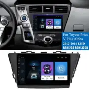 For 12-16 Toyota Prius Android 10.1 Car Radio GPS Stereo Head Unit Wifi 2+32G9"