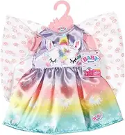 BABY born Fantasy Butterfly Outfit 829301 - Accessories for Dolls up to 43cm - Unicorn, Rainbow & Fairy Wings Design - Suitable for Kids from 3+