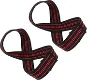 Happyyami Tension Band Gripper Dumbbell Straps for Hands Ring Thumb Biceps Kettlebell Holder Device Keys Cuff Chain Barbell Handle Wristband Brace Gym Belt Wrist Band Support Spandex