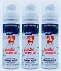 3 Bath Body Works FROSTED CRANBERRY Antibac Foaming Mousse Hand Sanitizer 1.8 oz