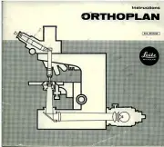 Leitz Orthoplan Microscope Instruction Manual on CD