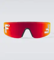 [Fendi] Fendi FF shield sunglasses One Size multicoloured