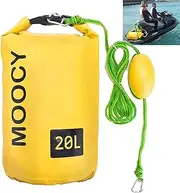 PWC Sand Bag Anchor & Dry Bag,2 in 1 Jet Ski Anchor Kit for Float with Adjustable Buoy,Pool Float Anchor for Jetski, Kayak, Seadoo, Paddle Board, Waverunner, Watercraft, and Swim Mat