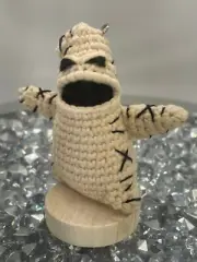 Handmade Amigurumi Crochet Oogie Boogie Key Chain