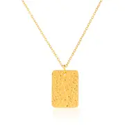 Hailey Necklace in Sterling Silver with gold plateded Matt Finish - Elegant Jewellery for Every Occasion in Australia