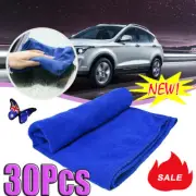 30x Soft Microfibre Cloths Car Cleaning Cloth DYSailing Towel Washing Duster Set