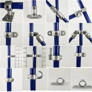 25鋼管連接件護欄扣件接頭6分鋼管連接扣件樓梯扶手配件緊固件t