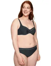 [Naturana] Underwire Bikini 2 Pieces in Black