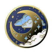 POPSOCKET POPSOCKETS Enamel Fly Me To The Moon - SWAPPABLE Top- ORIGINAL POPGRIP