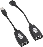 ZenithAur USB to RJ45 Extension Adapter, USB 2.0 Ethernet Extender Cable for Cat5 / Cat6 Network Connection