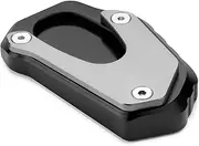 Stand Pad Fit For Suzuki V-Strom VSTROM 1050 DL1050 DL1050XT 2020-2022 CNC Kickstand Foot Side Stand Extension Pad Support Plate Bracket swingarm spool(Dark Grey)