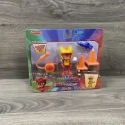 PJ Mask Race Into The Night Owlette Just Play Backpack Lights Up Figurine