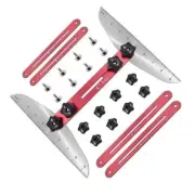 Stair Tread Scribe Template Tool Cutting Adjustable Measuring Shelf Gauge Board
