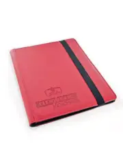 Ultimate Guard Red Xenoskin 9-Pocket Flexxfolio Card Binder UGD010204