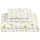 Yellow Floral Sheets for Queen Size Bed Printed Flower Queen Size Sheets - 4 ...