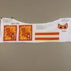 Halloween Devil Trick-Or-Treat Bag /Mask Cut And Sew Panel Vtg.Manes Fabric Co