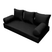 |COVER ONLY| Style 3 Full Knife Edge Daybed Mattress Bolster Pillow Covers AD109