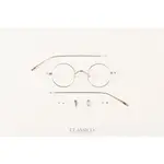 CLASSICO T25 黑 鈦金屬 復古框 純鈦 文青 手工眼鏡 金屬眼鏡 手造眼鏡 眼鏡 正圓框 鏡框 光學眼鏡