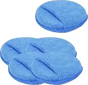 MAEZOE 5-Pack Car Wax Applicator Pads, Microfiber Applicator Pad with Finger Pocket, Buffing & Polishing Pads for Car Cleaning and Fine Polishing