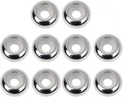 [VAILANG] Pack of 10 Stainless Steel Rubber Insert Stopper Spacer Beads for add-a-Bead Bracelet