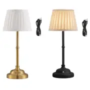 Cordless Desk Lamp Bedside NightStand Home LED Table Lamp Rechargeable USB