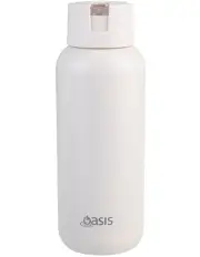 [Oasis] Ceramic Lined Stainless Steel Triple Wall Insulated DrinkBottle1Lin Alabaster