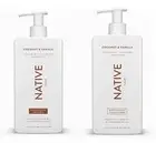 Shampoo and Conditioner Set | Sulfate Free Paraben Free Dye Free with Natural...