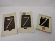 Number "7" Frank Lloyd Wright BRONZE House Apartment Unit Condo Home U Pic READ!