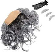 Pcs Bald Cap Wig Set for Men Grandpa Wig Bald Head Toupee for Costumes Events