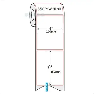 現貨特價 超商出貨單 100*150mm 熱感 熱感應貼紙 標籤貼紙 熱敏標籤紙 100 150 熱敏 標籤機 台灣製造