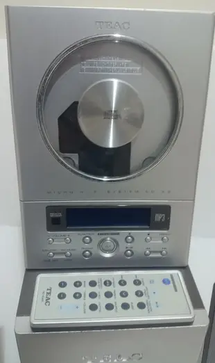 日本製 二手組合音響 TEAC Micro Hi-Fi System CD-X9 + 遙控器RC-1045