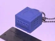 Nintendo GameCube Keychain Charm Good Gaming Luck Mini Version Novelty