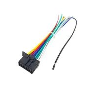 New Wire Harness 16-pin Replacement for JVC Car Radio KD-T710BT KDT710BT